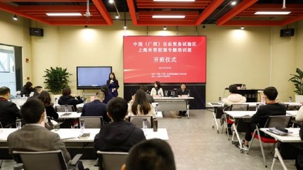 中國（廣西）自由貿易試驗區上海外資招商培訓班圓滿結束，貿易咨詢服務助力區域開放發展